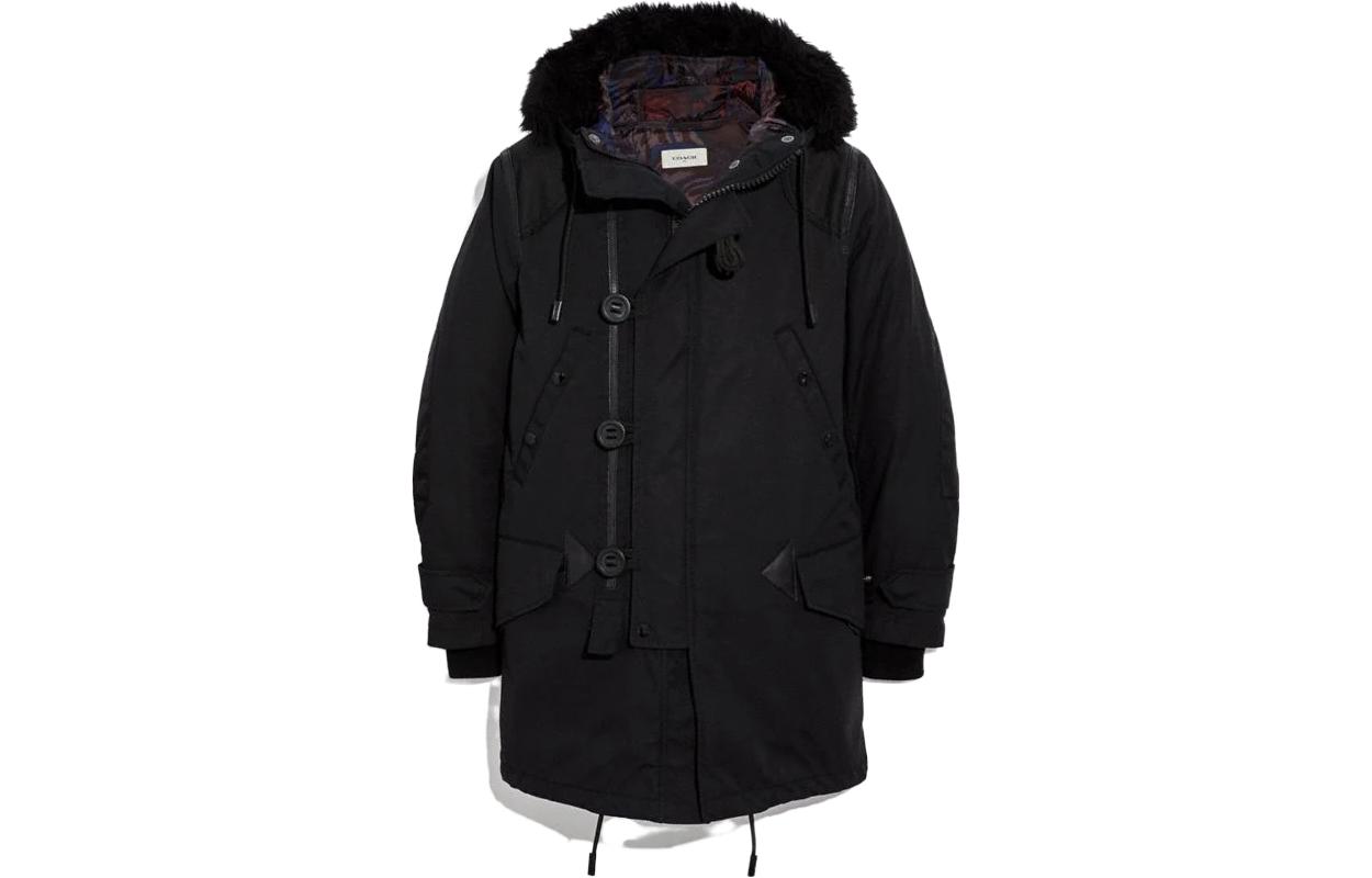 COACH Пуховик мужской черный, Black
COACH Пуховик мужской черный, Black