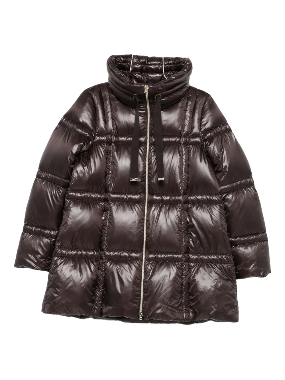 Стеганая пуховая куртка Herno, коричневый
Стеганая пуховая куртка Herno, коричневый