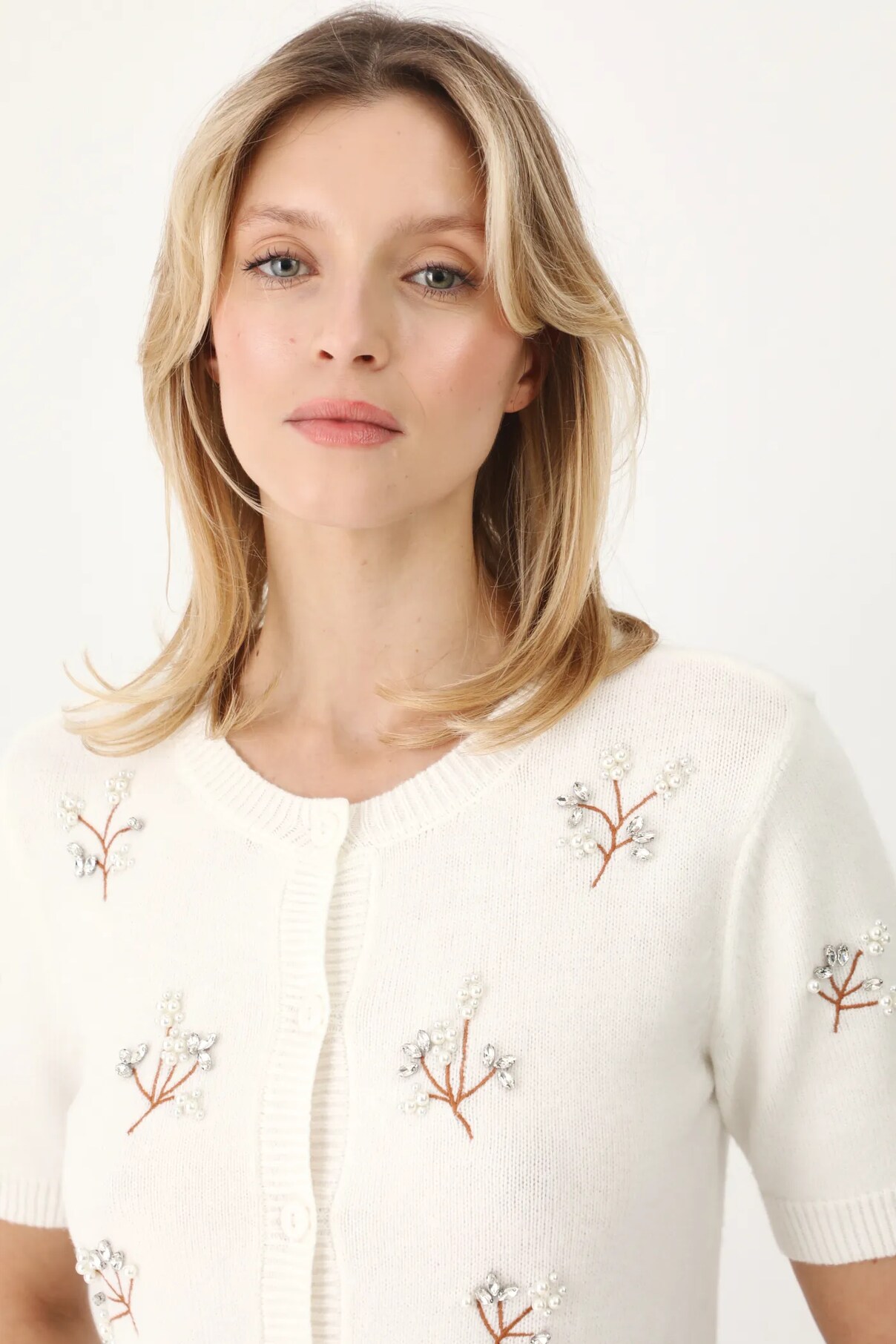 Кардиган из смеси шерсти Medicine, бежевый
Кардиган из смеси шерсти Medicine, бежевый