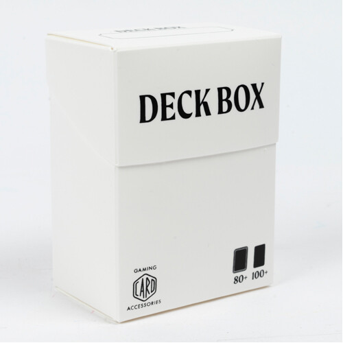 Коробка для карточек Card & Roll Accessories – Deck Box – White
Коробка для карточек Card & Roll Accessories – Deck Box – White