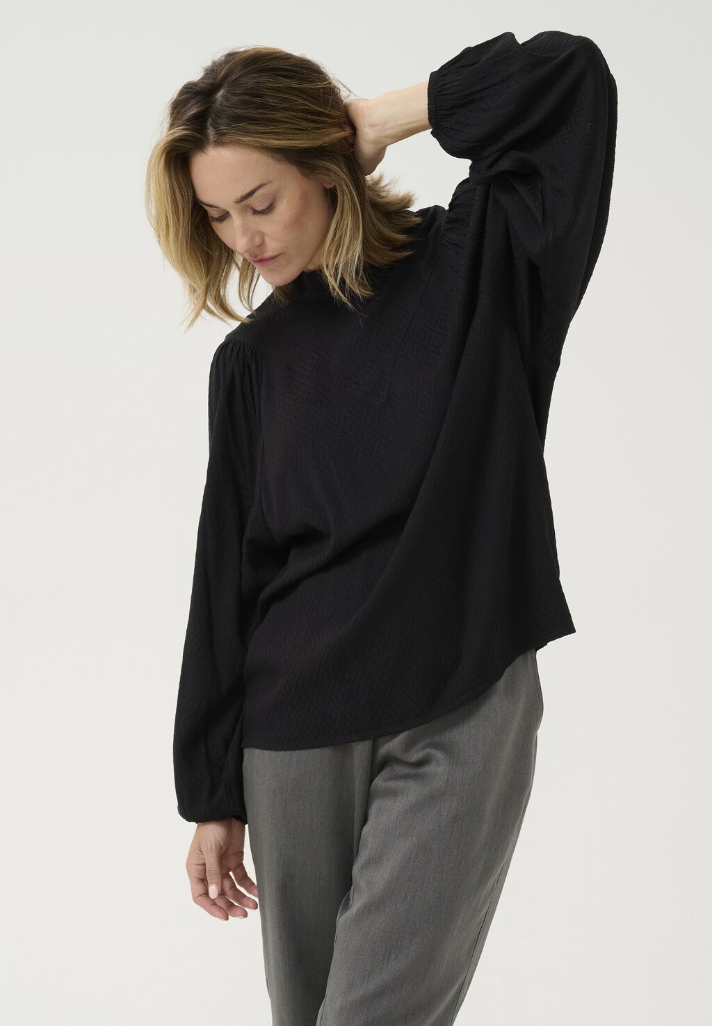 Блуза Kaffe, цвет Mottled Black
Блуза Kaffe, цвет Mottled Black