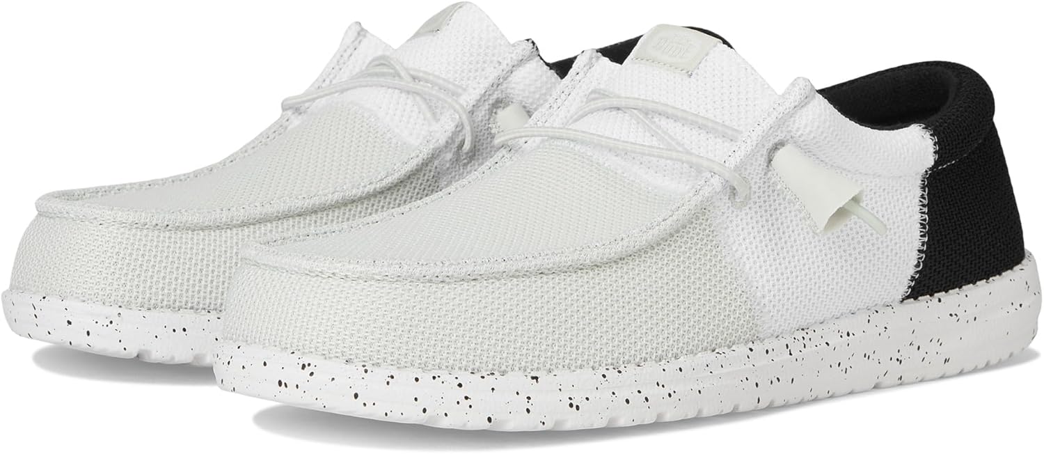 Мужские сетчатые кроссовки HEYDUDE Wally Tri Varsity, белый/черный
Мужские сетчатые кроссовки HEYDUDE Wally Tri Varsity, белый/черный