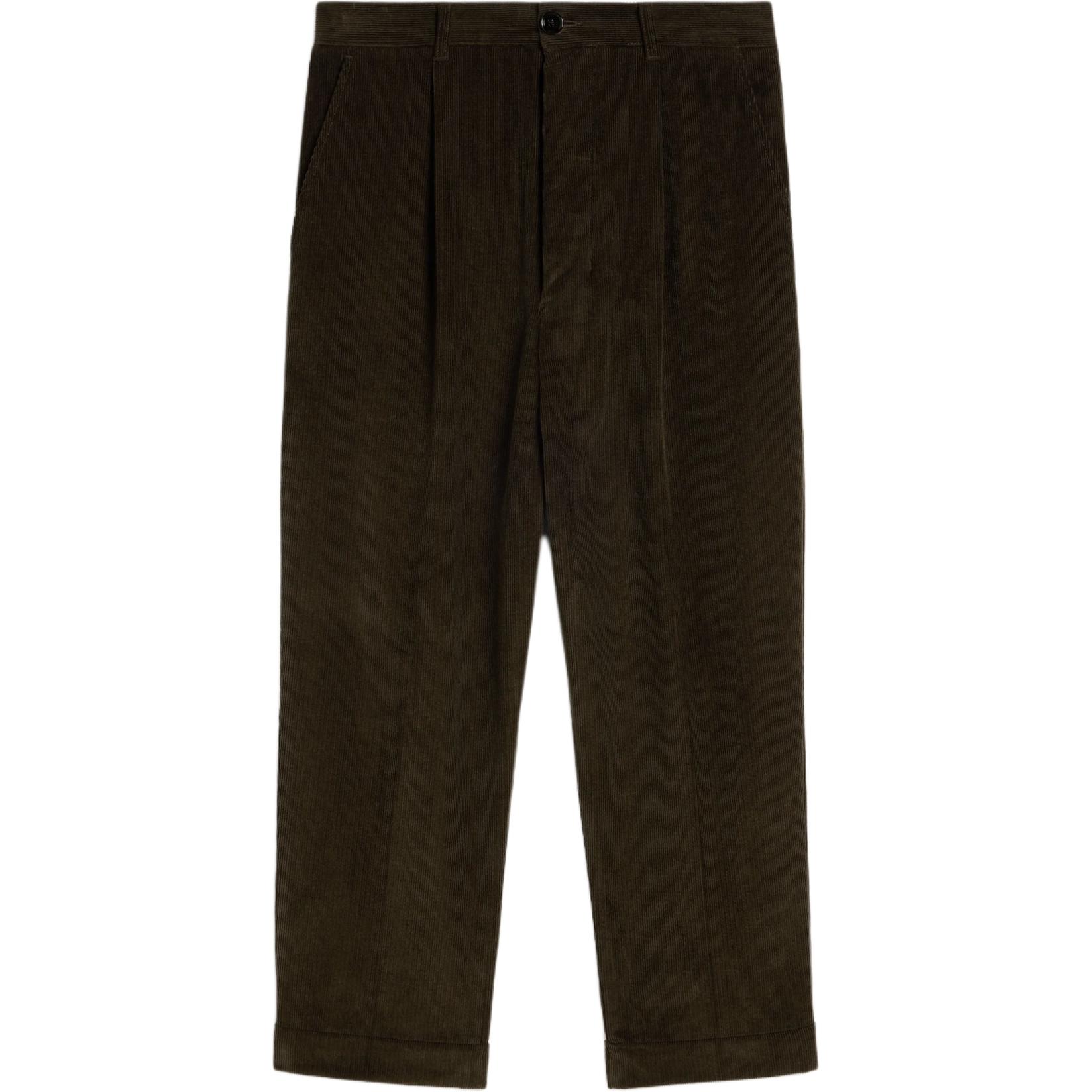 Ами Пари Логотип Нашивка Плиссированные Брюки AMIPARIS, Темный Кофе
Ами Пари Логотип Нашивка Плиссированные Брюки AMIPARIS, Темный Кофе