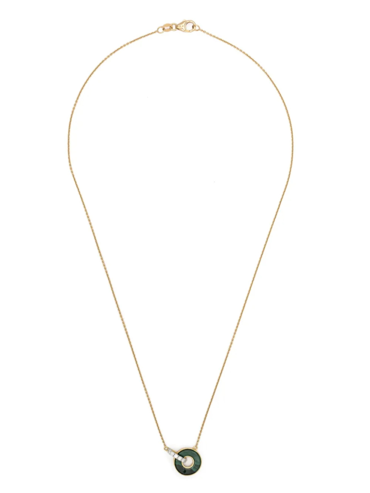 PONTE VECCHIO колье Promesse из желтого золота с малахитом, золотой
PONTE VECCHIO колье Promesse из желтого золота с малахитом, золотой