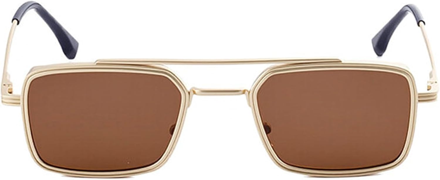 Willochra Классические металлические панк-солнцезащитные очки квадратной формы для мужчин и женщин, ретро с двойной перемычкой, модные женские многоугольные солнцезащитные очки, стильные оттенки, C3
Willochra Классические металлические панк-солнцезащитные очки квадратной формы для мужчин и женщин, ретро с двойной перемычкой, модные женские многоугольные солнцезащитные очки, стильные оттенки, C3