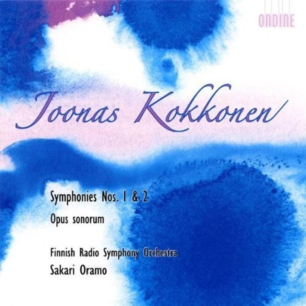 Диск CD Kokkonen: Symphonies Nos. 1 & 2 / Opus Sonorum - Joonas Kokkonen, Finnish Radio Symphony Orchestra, Sakari Oramo
Диск CD Kokkonen: Symphonies Nos. 1 & 2 / Opus Sonorum - Joonas Kokkonen, Finnish Radio Symphony Orchestra, Sakari Oramo