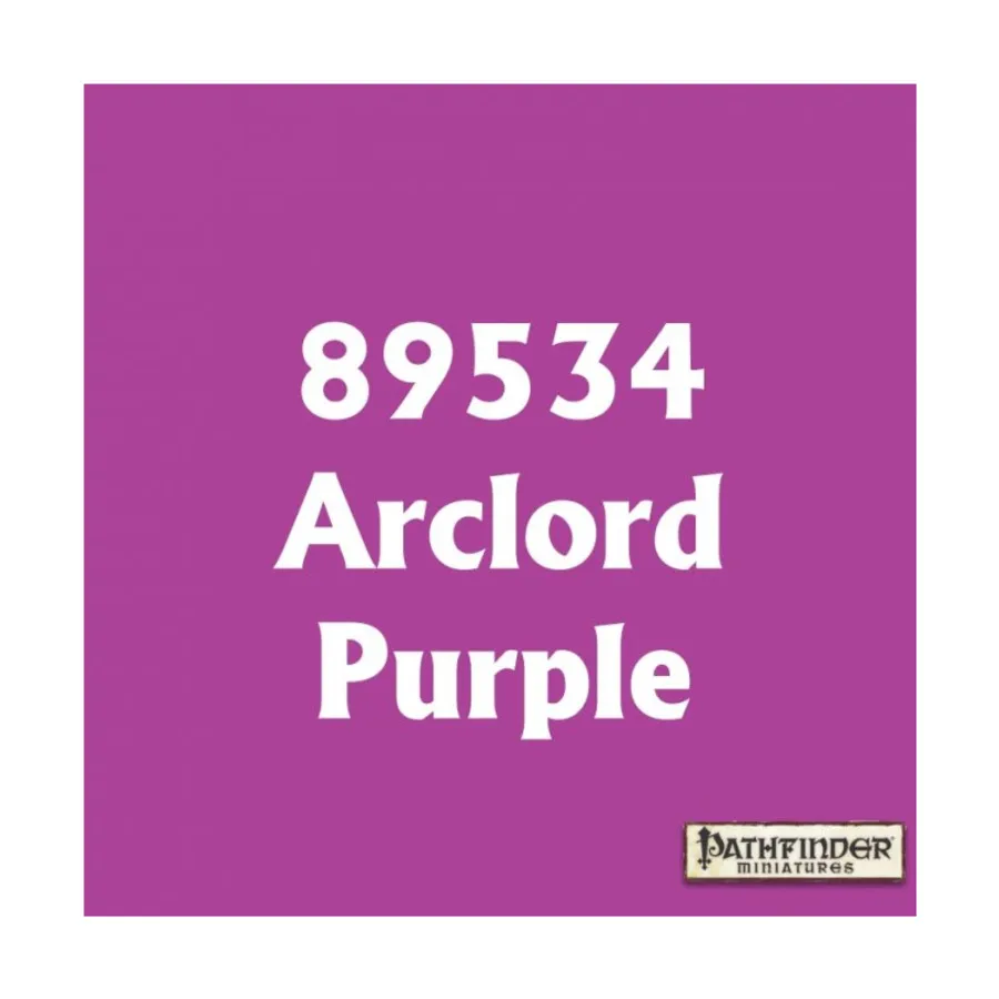 Арклорд Фиолетовый, Master Series Paints - Pathfinder Colors
Арклорд Фиолетовый, Master Series Paints - Pathfinder Colors