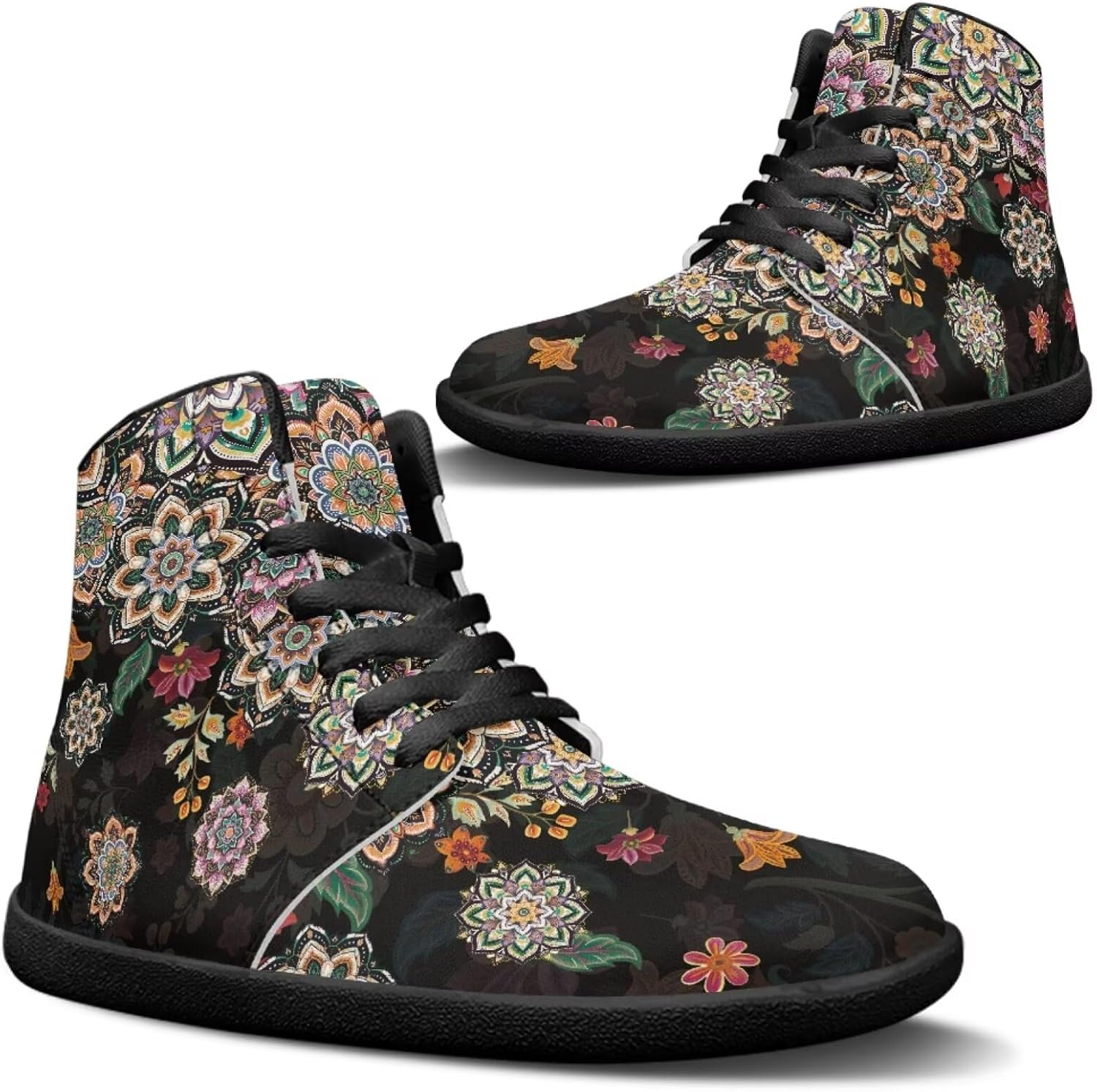 Кроссовки Jeiento для мужчин и женщин с высоким верхом, босоножки, хиппи, с цветочным узором, на шнуровке, модная обувь, Retro Boho Mandala
Кроссовки Jeiento для мужчин и женщин с высоким верхом, босоножки, хиппи, с цветочным узором, на шнуровке, модная обувь, Retro Boho Mandala
