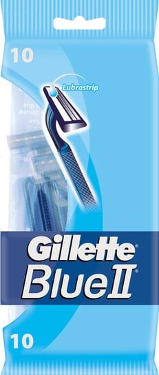 Бритвы, 10 шт. Gillette, Blue II 
Бритвы, 10 шт. Gillette, Blue II