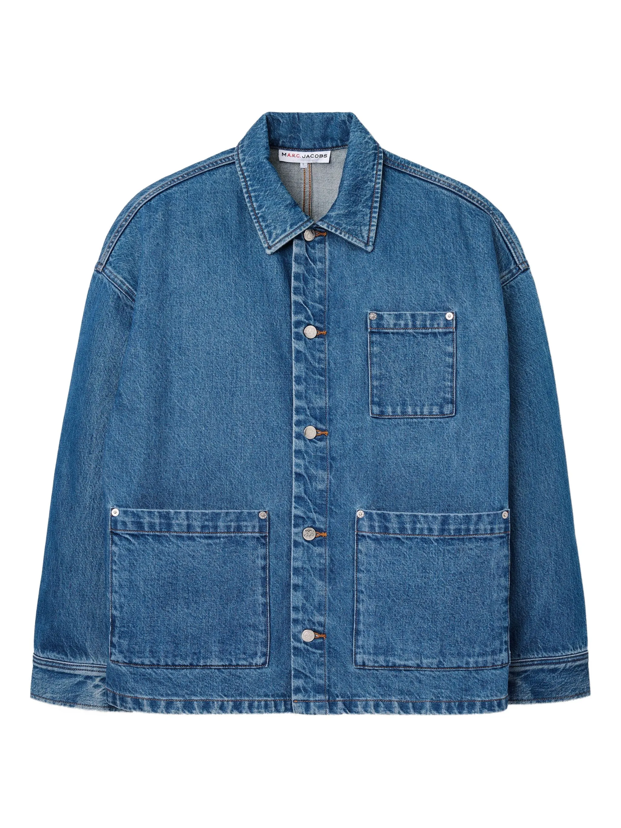 Джинсовая куртка с нашивкой Marc Jacobs, синий
Джинсовая куртка с нашивкой Marc Jacobs, синий