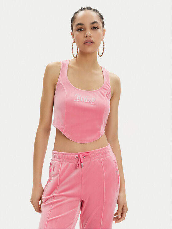 Топ Juicy Couture, розовый
Топ Juicy Couture, розовый