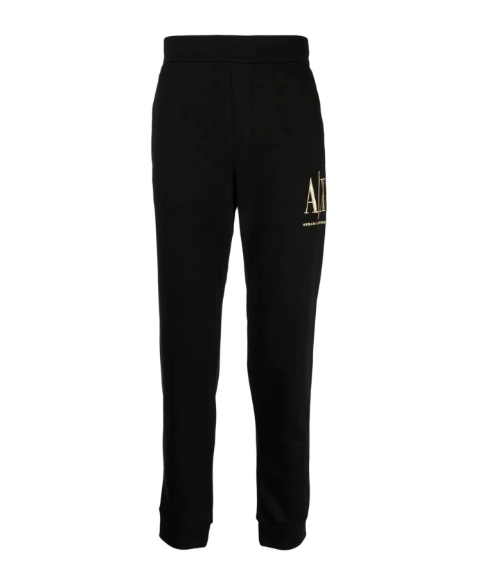 Черные брюки с логотипом бренда Armani Exchange, черный
Черные брюки с логотипом бренда Armani Exchange, черный