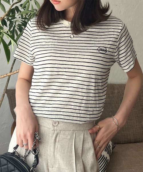 Футболка с вышивкой логотипа и цветными полосами Rejoule, черный
Футболка с вышивкой логотипа и цветными полосами Rejoule, черный