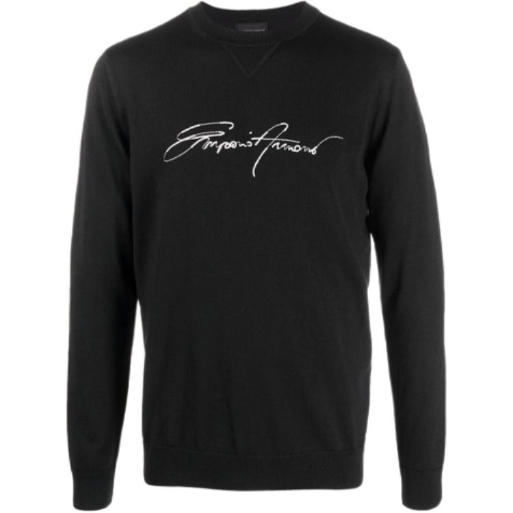 EMPORIO ARMANI Свитер мужской черный FW21
EMPORIO ARMANI Свитер мужской черный FW21