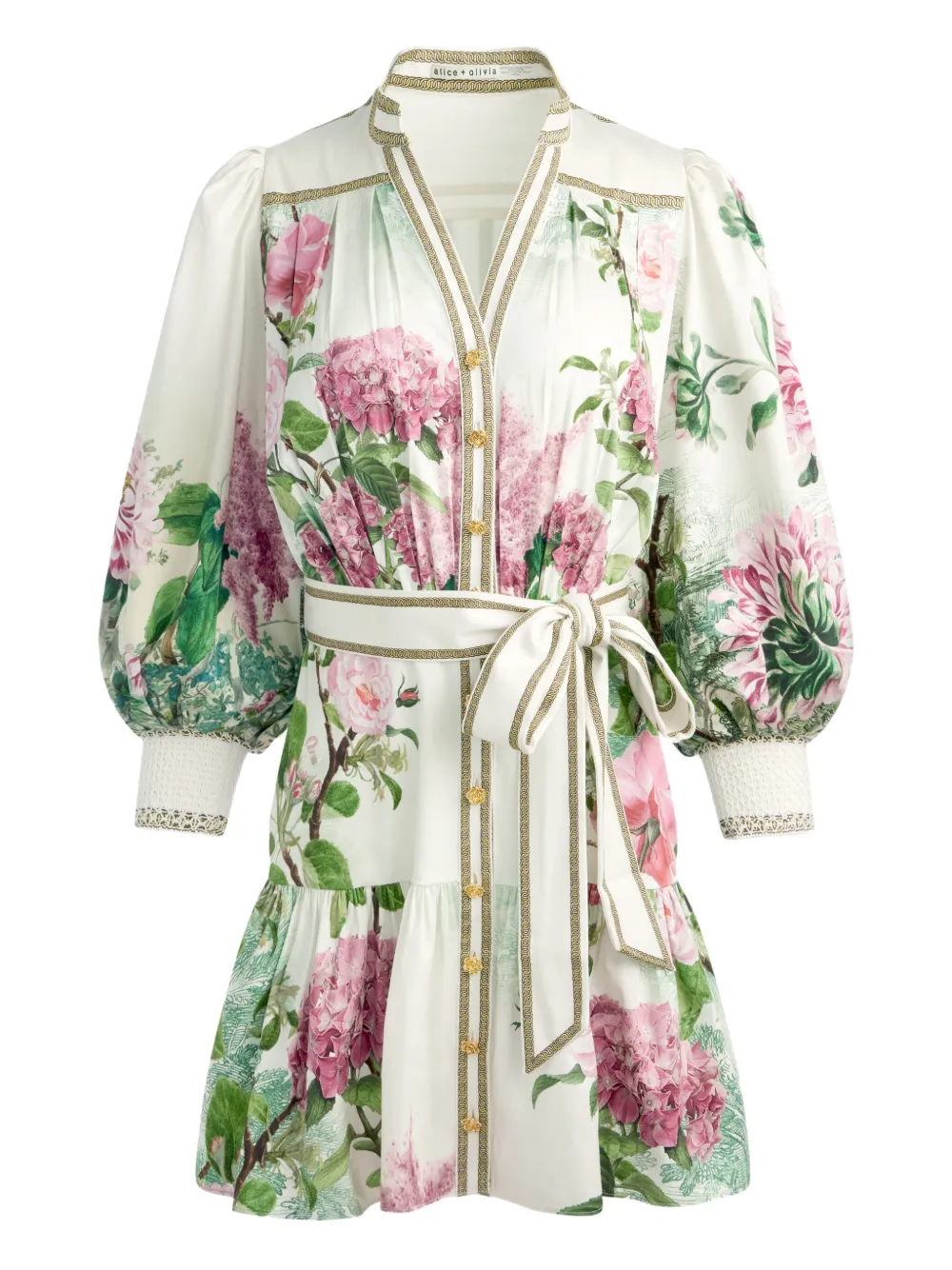 Платье Cora Alice + Olivia, белый 
Платье Cora Alice + Olivia, белый