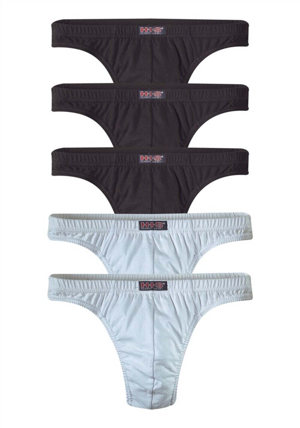 Трусики H.I.S, черно-белый
Трусики H.I.S, черно-белый