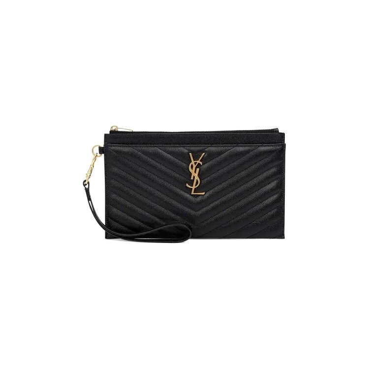 Сумка Saint Laurent Monogram Strap Clutch Bag, черный
Сумка Saint Laurent Monogram Strap Clutch Bag, черный