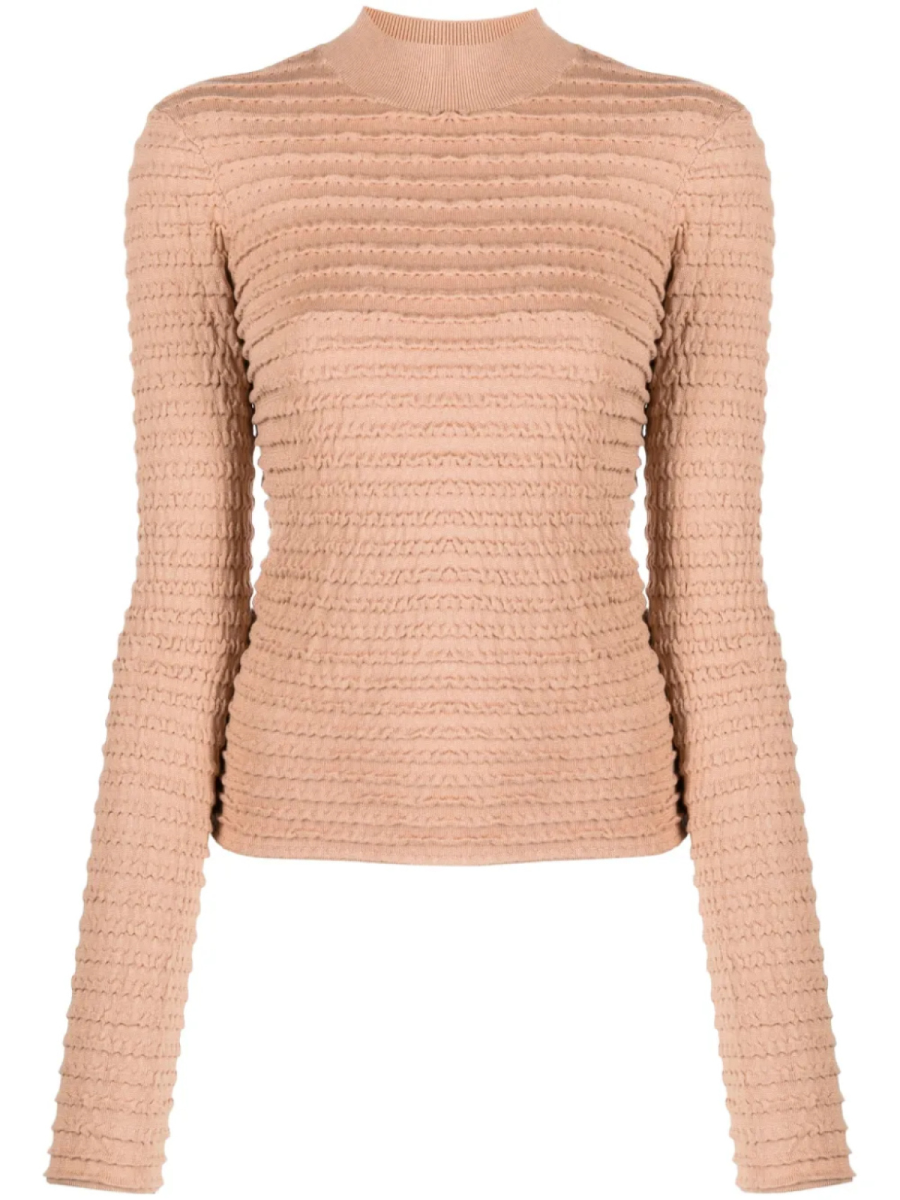 Джемпер с высоким воротником и сборками FRAME, нейтральный
Джемпер с высоким воротником и сборками FRAME, нейтральный