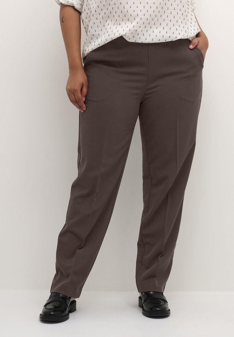Брюки Kaffe Curve KCSAKIRA LONG PANTS, Brown
Брюки Kaffe Curve KCSAKIRA LONG PANTS, Brown