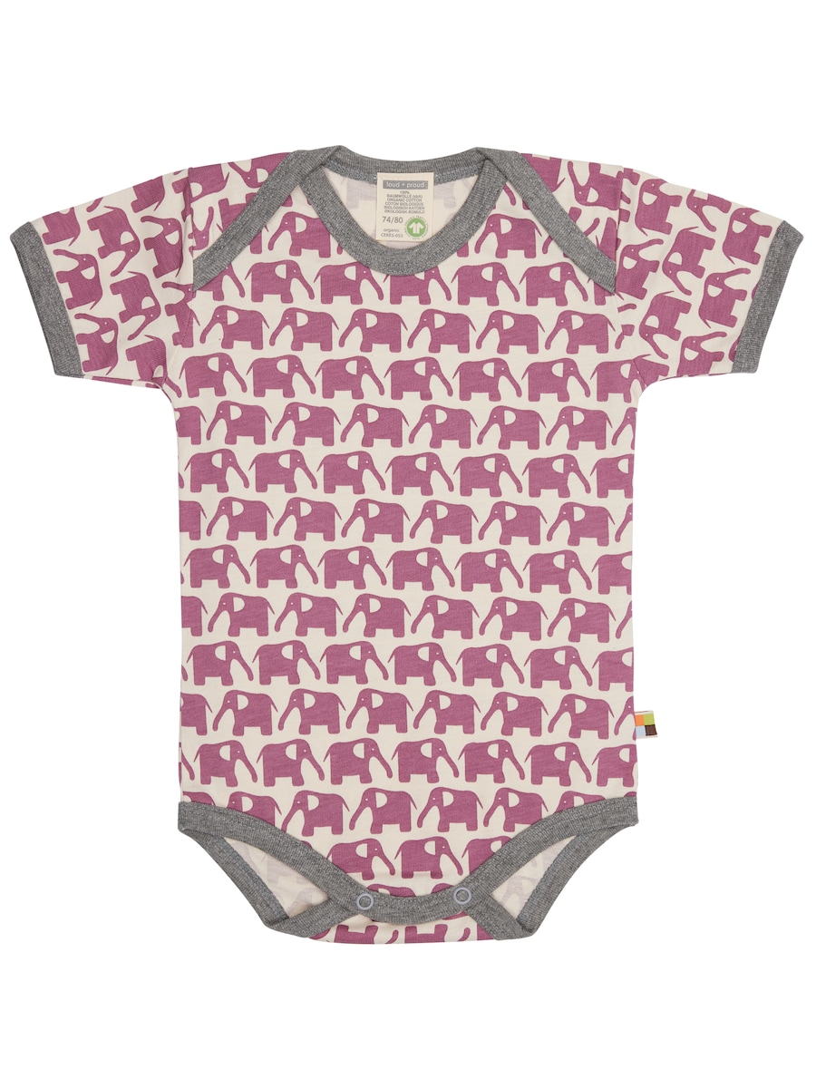 Комбинезон/боди loud + proud Elefanten, Berry
Комбинезон/боди loud + proud Elefanten, Berry