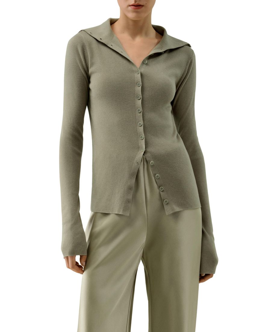 Приталенный шелково-кашемировый свитер LILYSILK, Artichoke
Приталенный шелково-кашемировый свитер LILYSILK, Artichoke