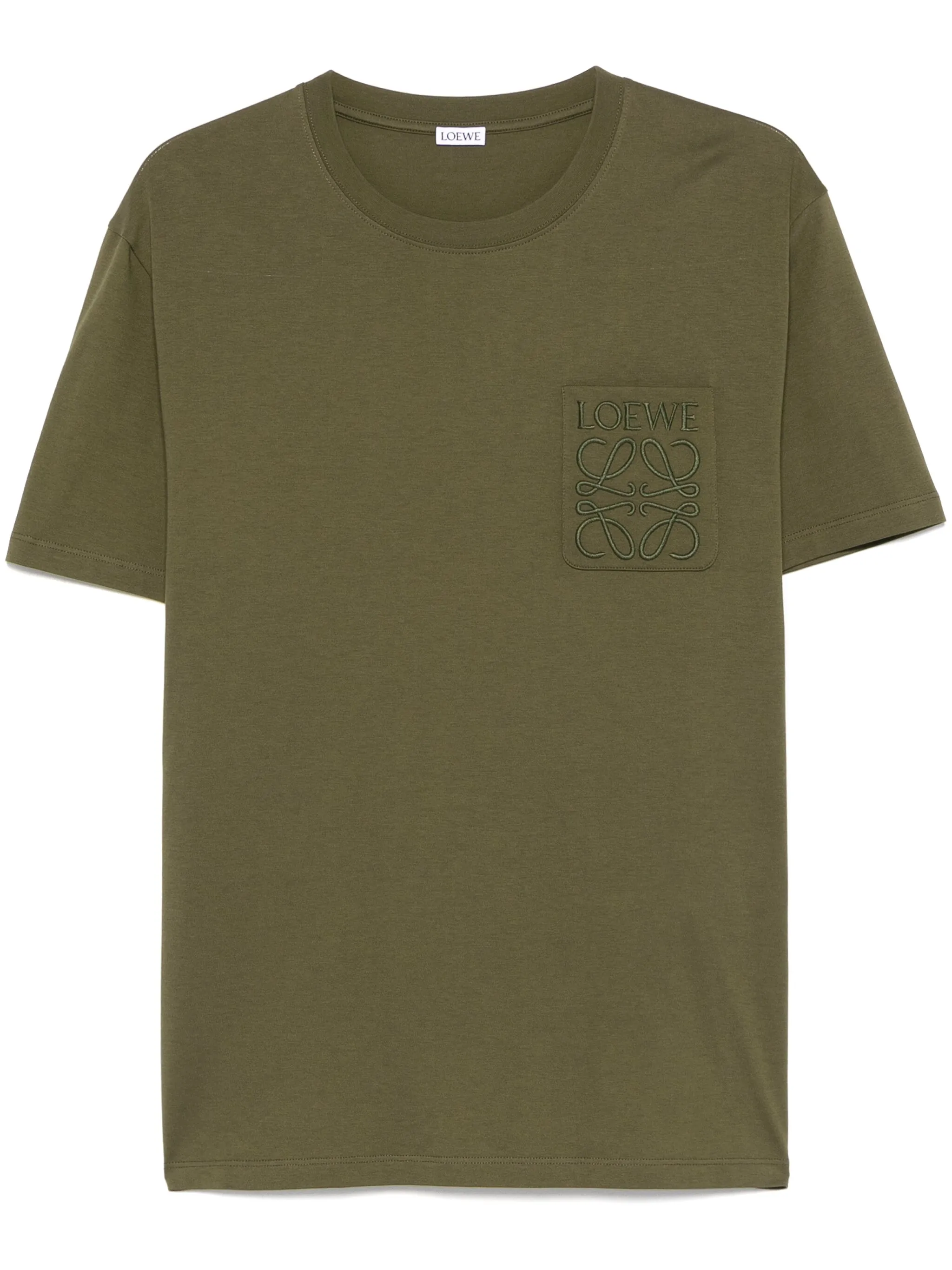 Футболка с вышивкой Anagram Loewe, зеленый
Футболка с вышивкой Anagram Loewe, зеленый
