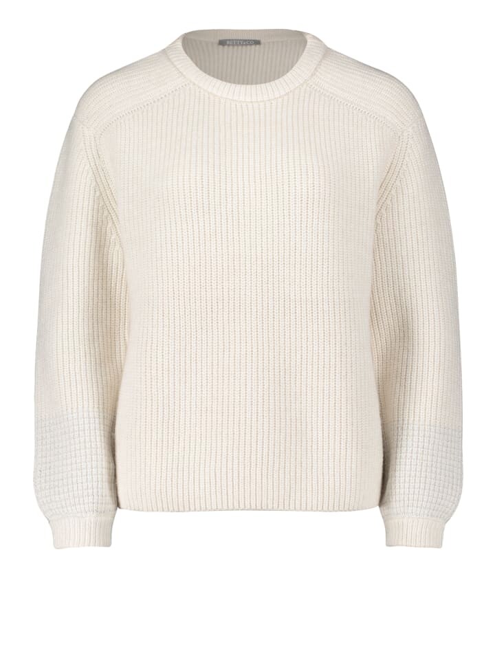 Пуловер BETTY & CO Strick, кремовый
Пуловер BETTY & CO Strick, кремовый