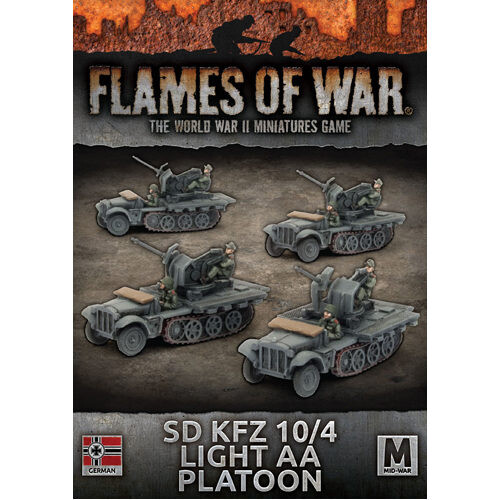 Фигурки Flames Of War: Sd Kfz 10/4 Light Aa Platoon
Фигурки Flames Of War: Sd Kfz 10/4 Light Aa Platoon