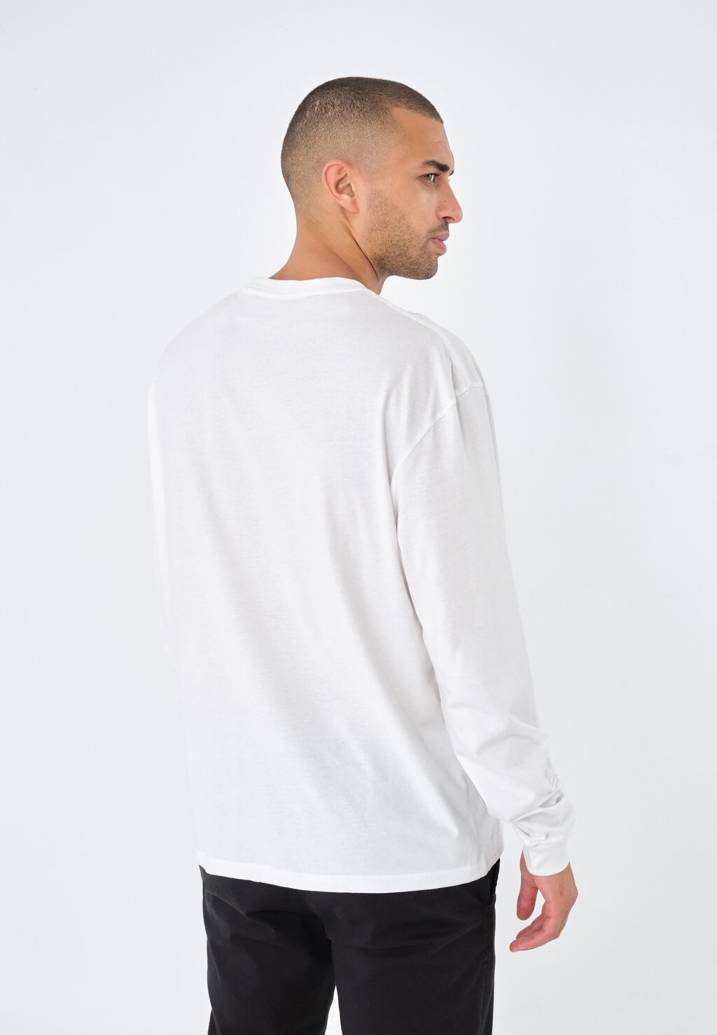 Топ с длинными рукавами 3 PACK Pier One, белый 
Топ с длинными рукавами 3 PACK Pier One, белый