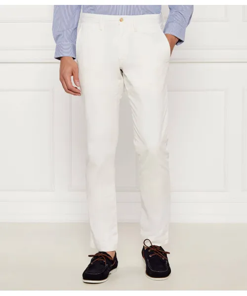 Брюки-Чинос Bedfort Slim fit Polo Ralph Lauren, белый
Брюки-Чинос Bedfort Slim fit Polo Ralph Lauren, белый