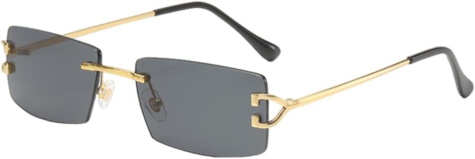 Мужские солнцезащитные очки без оправы, синие, розовые, коричневые, в металлической оправе, женские солнцезащитные очки унисекс, модные солнцезащитные очки TYUVIVO, One Size
Мужские солнцезащитные очки без оправы, синие, розовые, коричневые, в металлической оправе, женские солнцезащитные очки унисекс, модные солнцезащитные очки TYUVIVO, One Size