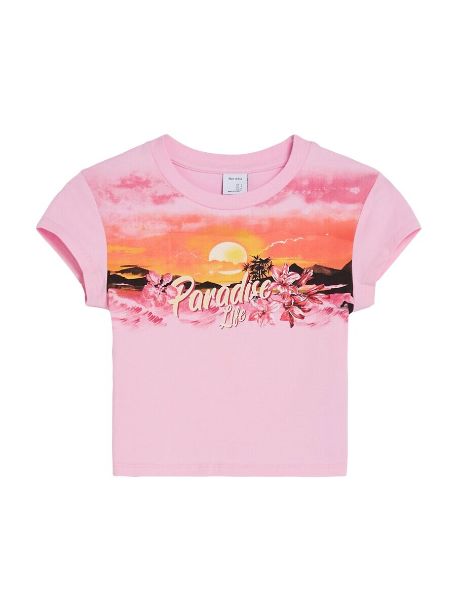 Футболка Bershka Shirt, цвет fuchsia/rose, Розовый, Футболка Bershka Shirt, цвет fuchsia/rose
Футболка Bershka Shirt, цвет fuchsia/rose, Розовый, Футболка Bershka Shirt, цвет fuchsia/rose