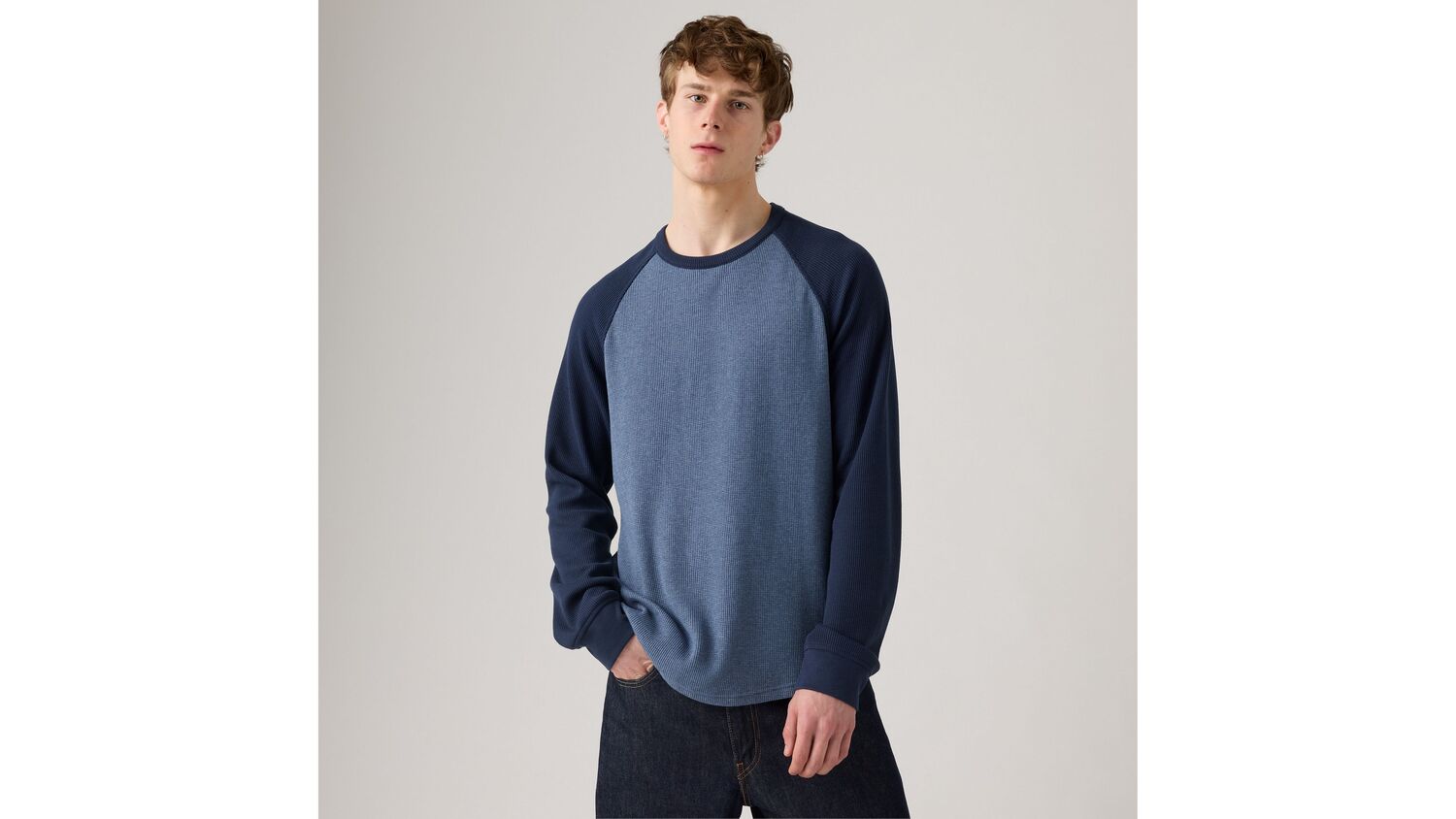 Футболка с круглым вырезом и рукавами реглан Levi's, Vintage Indigo - Blue
Футболка с круглым вырезом и рукавами реглан Levi's, Vintage Indigo - Blue