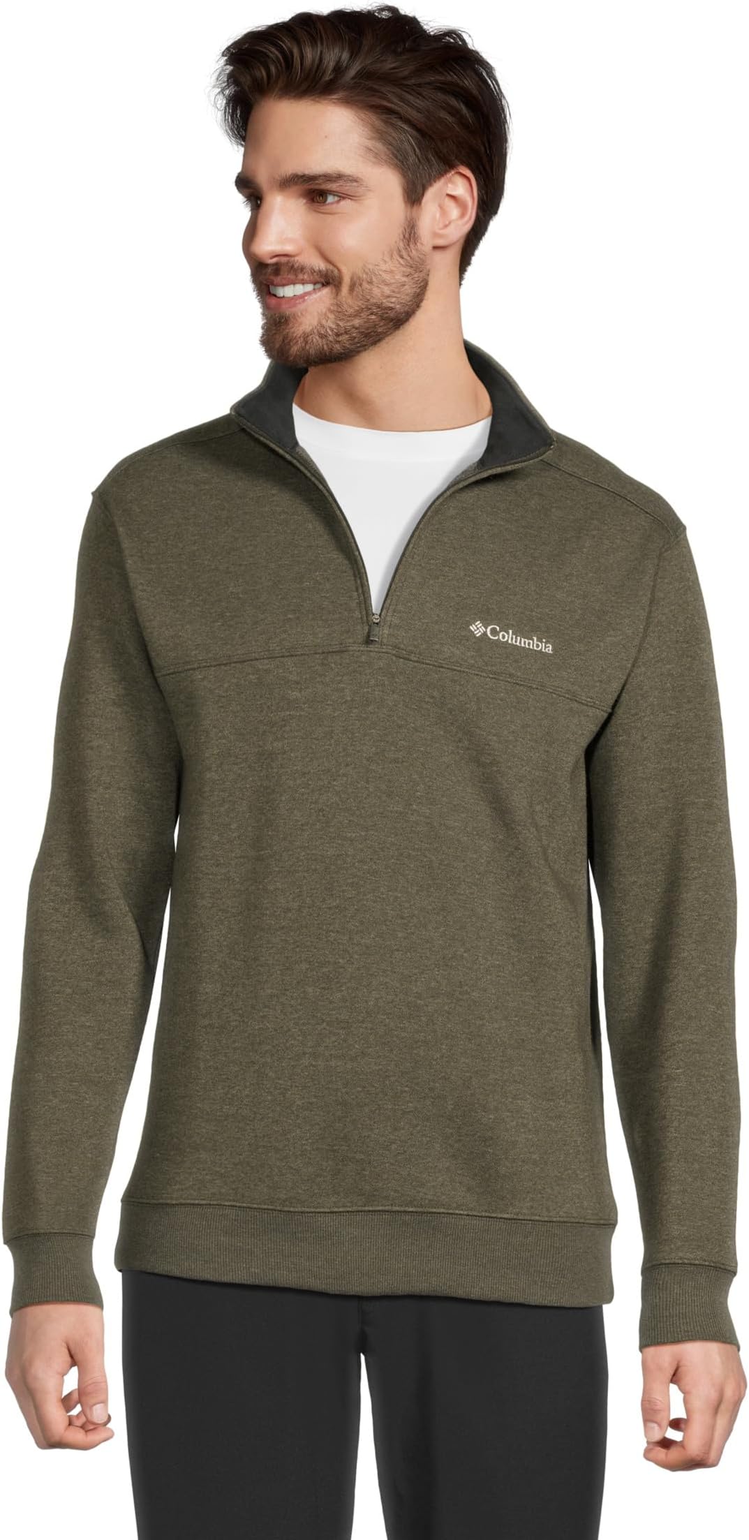 Мужская куртка Hart Mountain II с полумолнией Columbia, Greenscape Heather
Мужская куртка Hart Mountain II с полумолнией Columbia, Greenscape Heather