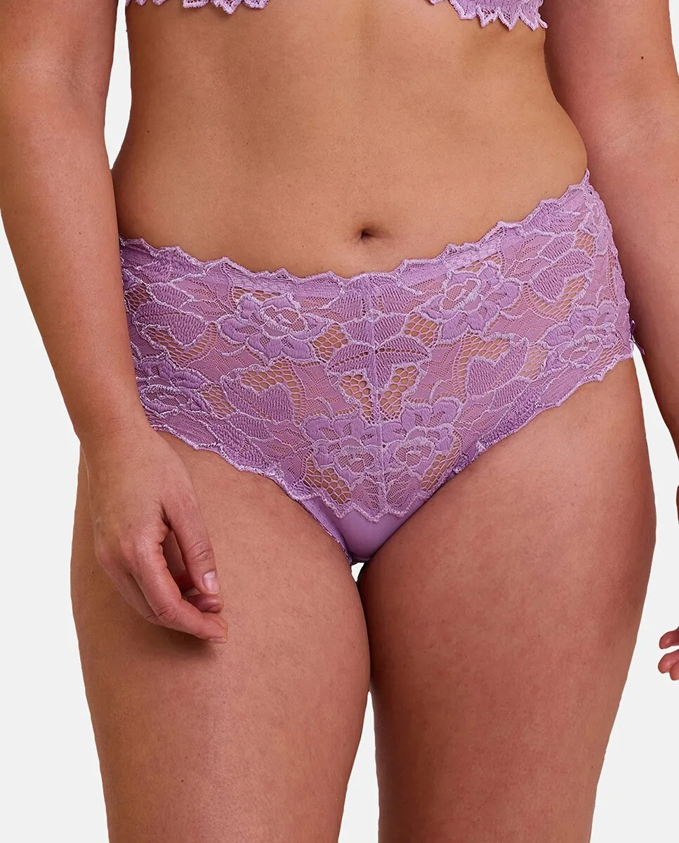 Кружевные трусики-кюлоты Sans Complexe, пурпурный
Кружевные трусики-кюлоты Sans Complexe, пурпурный