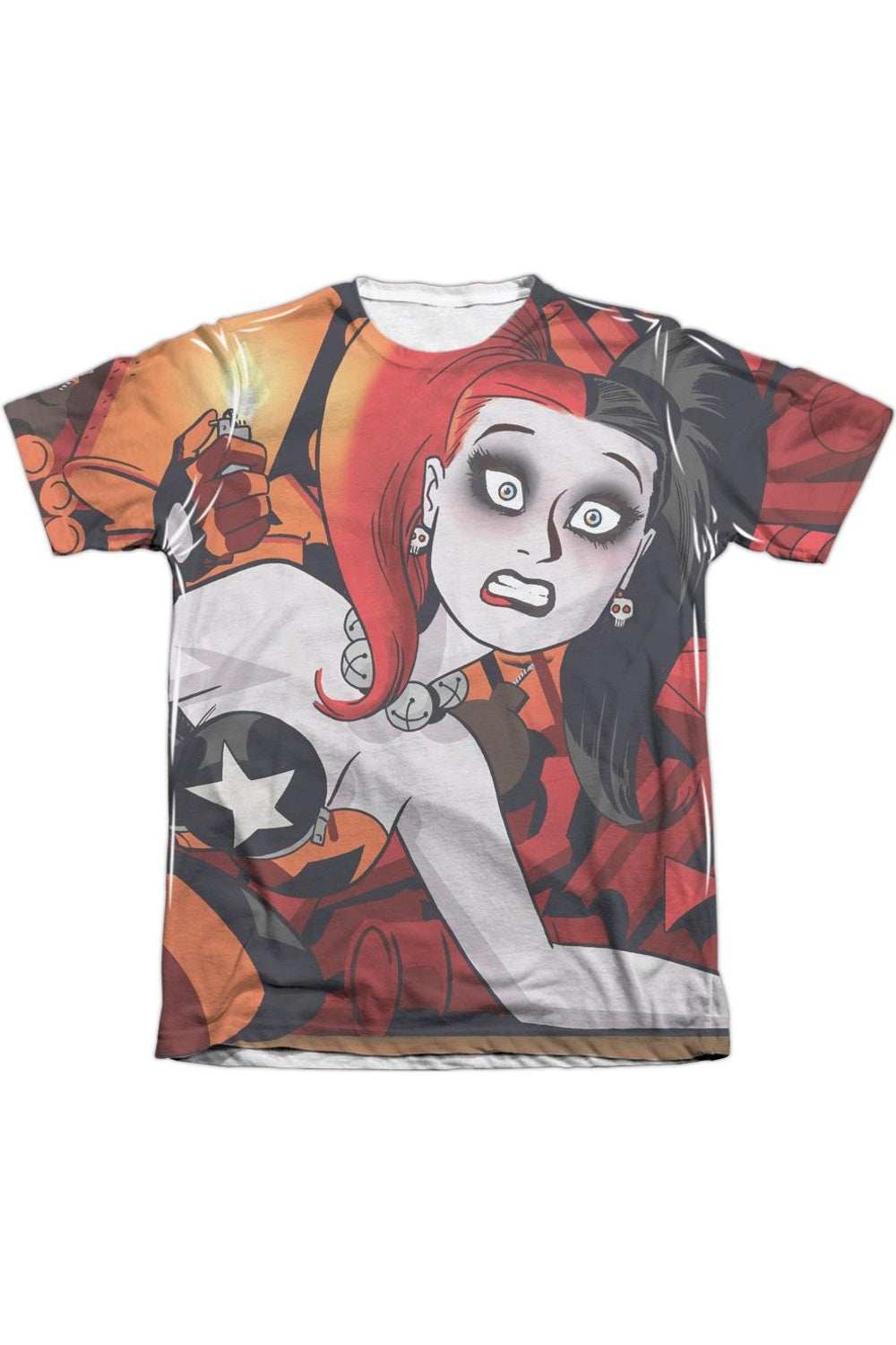 Футболка с коротким рукавом Batman Harley Cooke Cover для взрослых из полиэстера/хлопка Gildan, белый
Футболка с коротким рукавом Batman Harley Cooke Cover для взрослых из полиэстера/хлопка Gildan, белый