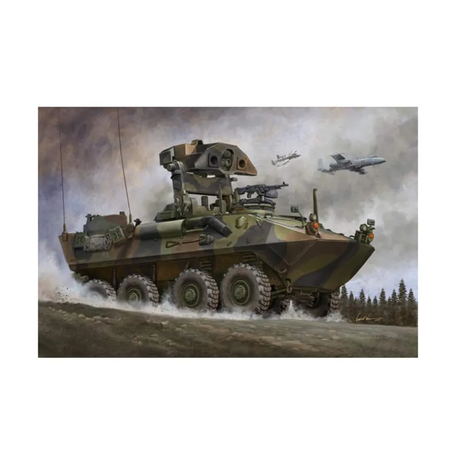 Легкая бронированная противотанковая машина USMC LAV-AT, Military Models (1:35) (Trumpeter Models)
Легкая бронированная противотанковая машина USMC LAV-AT, Military Models (1:35) (Trumpeter Models)