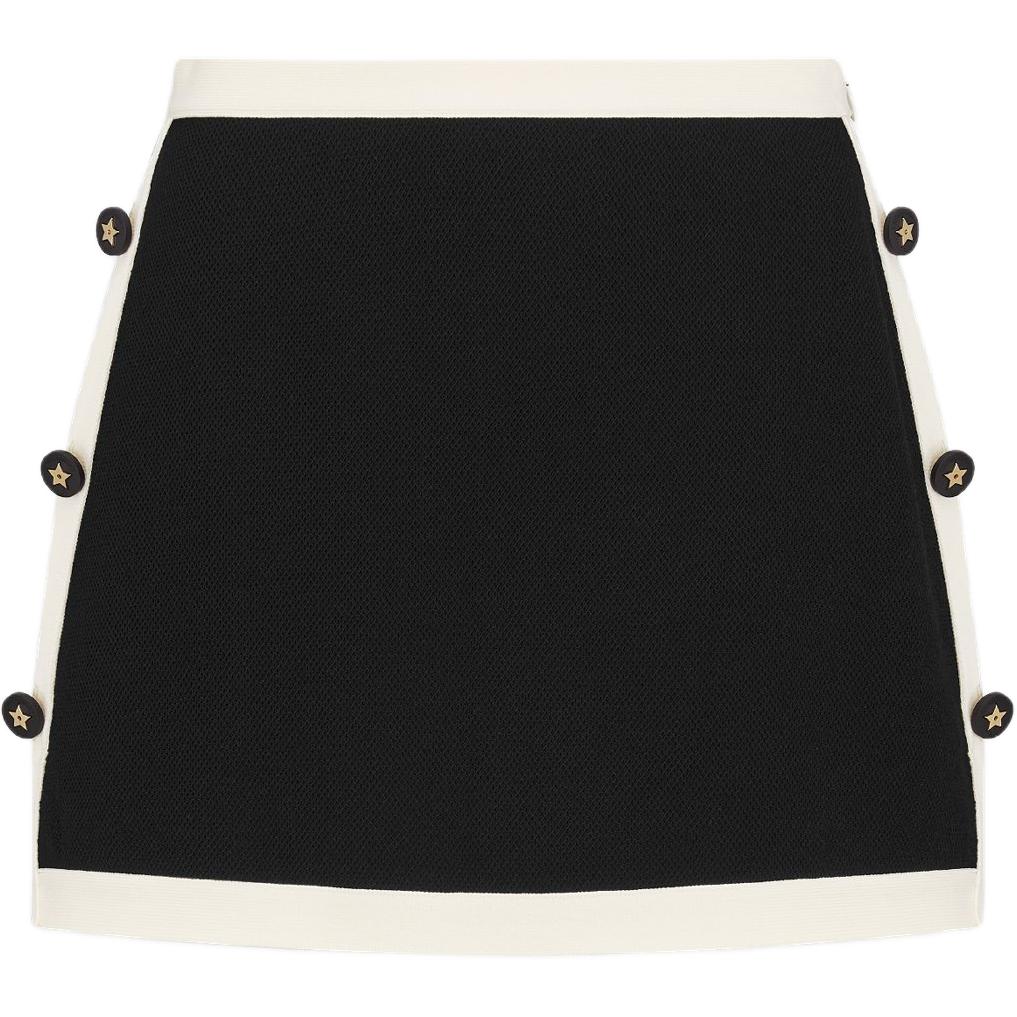 Юбка Christian iviera с пуговицами DIOR, черный
Юбка Christian iviera с пуговицами DIOR, черный