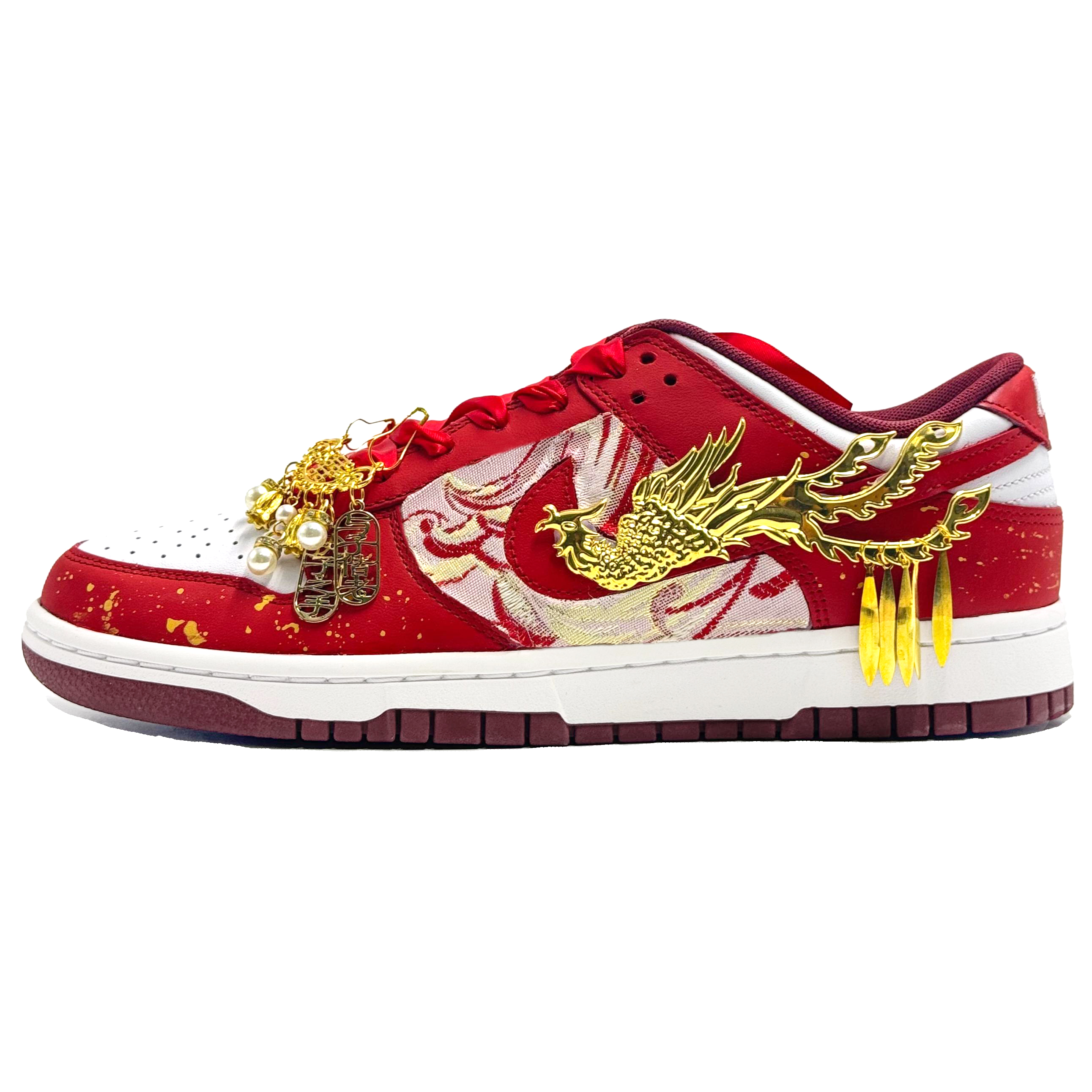 Nike Кроссовки для скейтбординга Dunk Phoenix Millennium Velvet с антискользящим покрытием, износостойкие, красные, мужские
Nike Кроссовки для скейтбординга Dunk Phoenix Millennium Velvet с антискользящим покрытием, износостойкие, красные, мужские