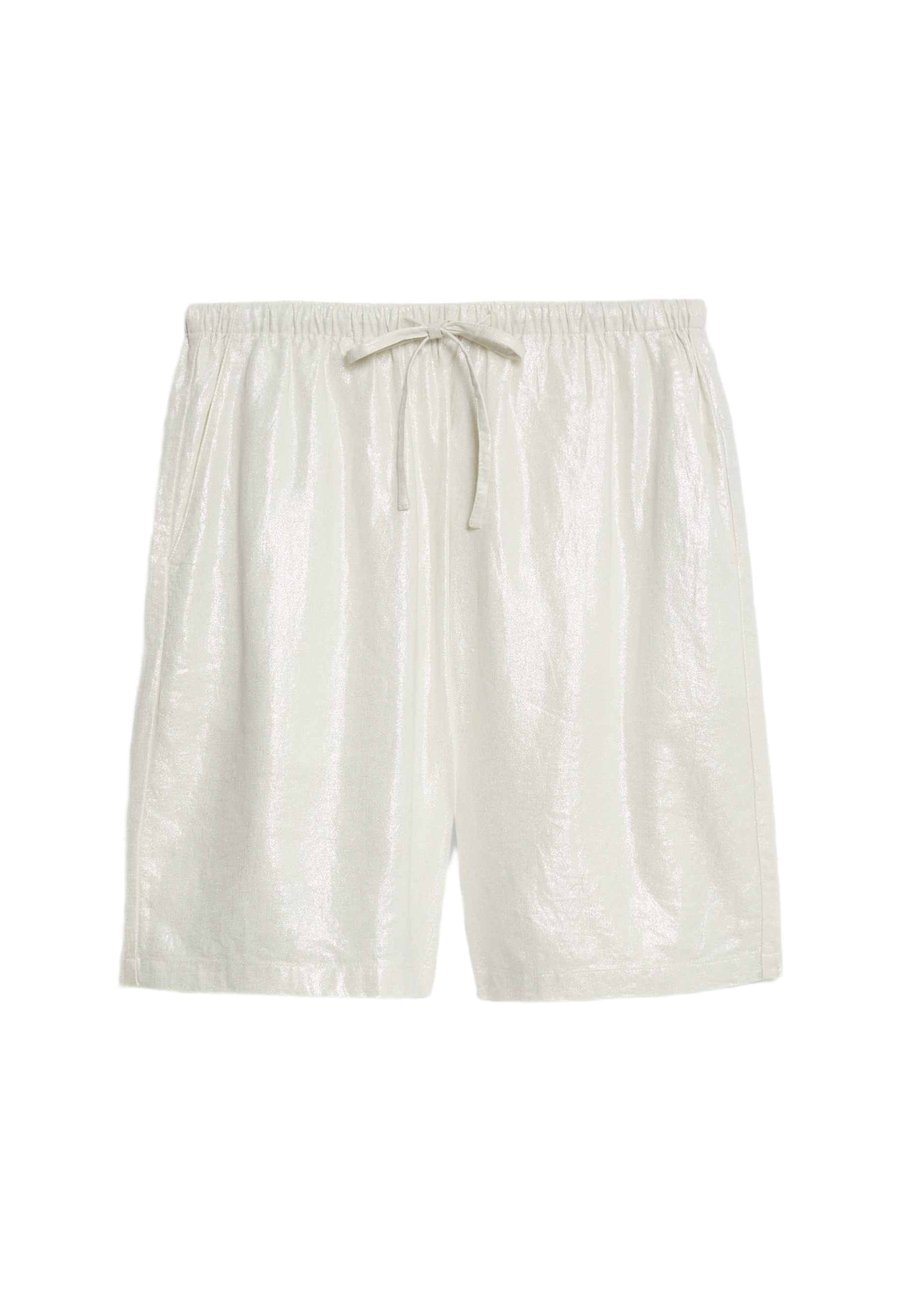 Шорты Marks & Spencer SHIMMER HIGH WAIST, Oatmeal/White
Шорты Marks & Spencer SHIMMER HIGH WAIST, Oatmeal/White