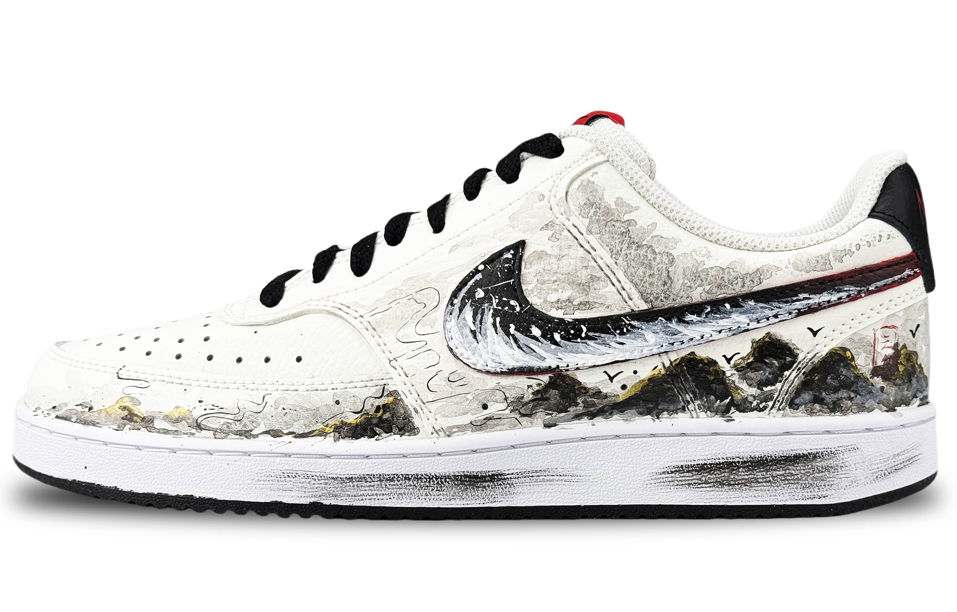 Износостойкие и легкие низкие кроссовки для скейтбординга Court Vision 1, мужские, черно-золотые Nike, Black
Износостойкие и легкие низкие кроссовки для скейтбординга Court Vision 1, мужские, черно-золотые Nike, Black