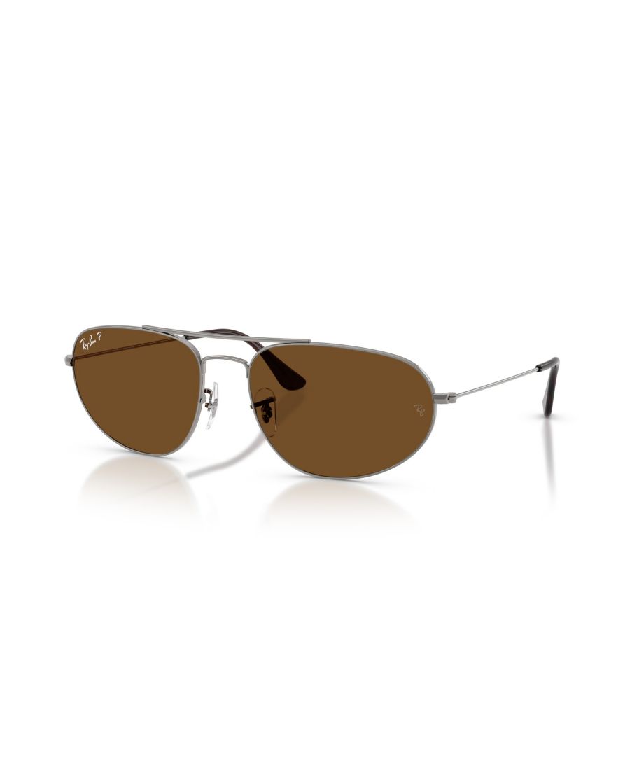 Солнцезащитные очки унисекс с поляризацией, RB3945 Ray-Ban, Gunmetal, Brown
Солнцезащитные очки унисекс с поляризацией, RB3945 Ray-Ban, Gunmetal, Brown