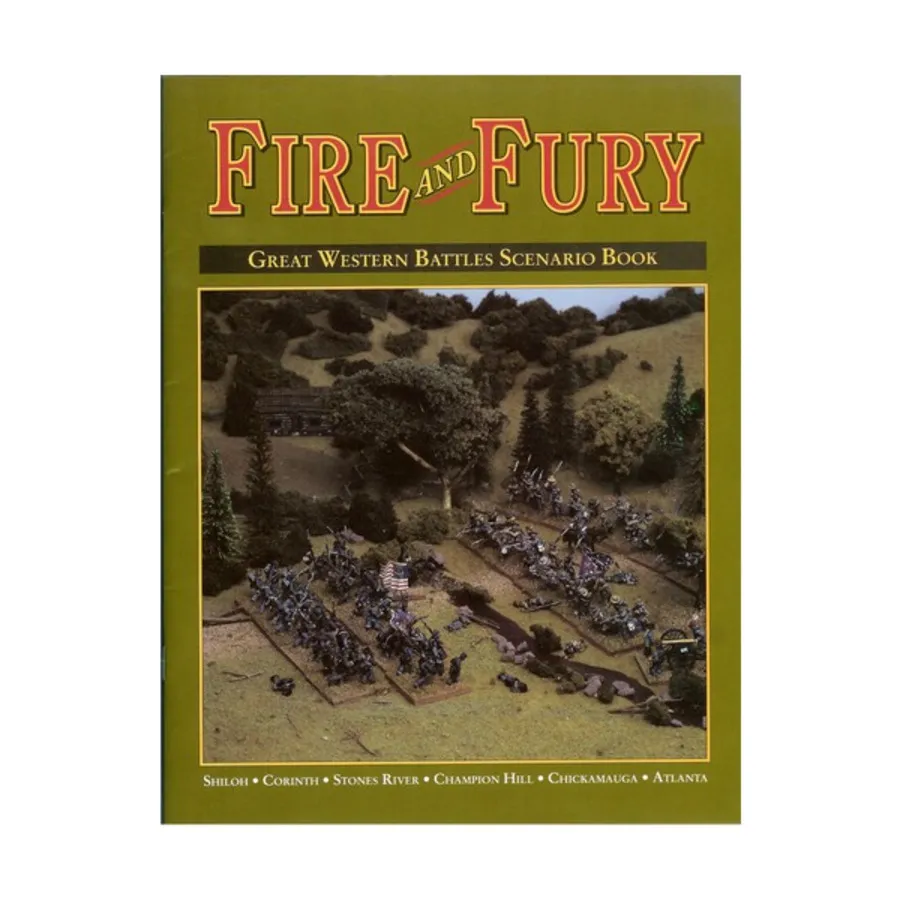 Книга сценариев великих сражений на Западе, Fire and Fury
Книга сценариев великих сражений на Западе, Fire and Fury