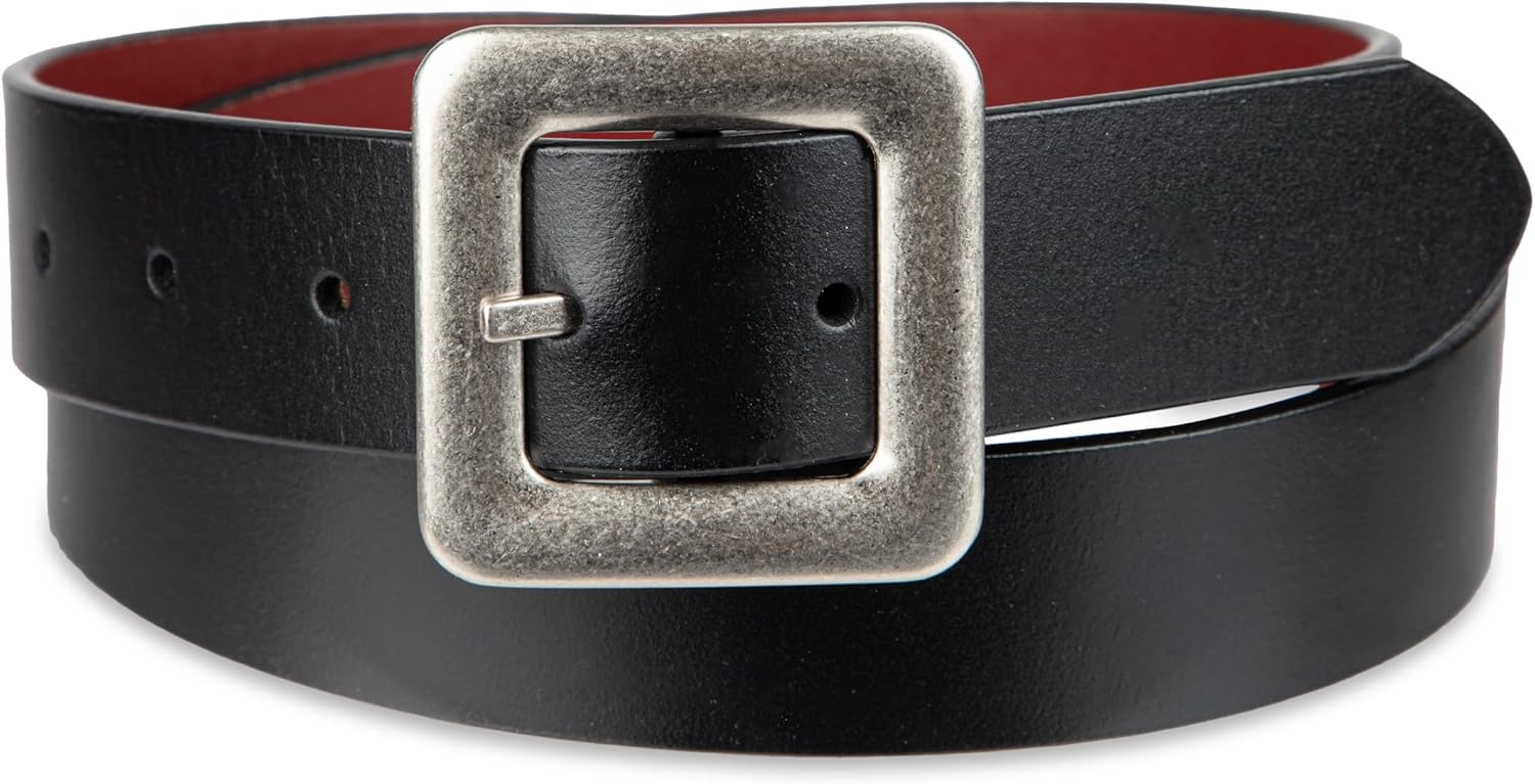 Женский ремень Levi's «два в одном» с квадратной пряжкой и эффектным дизайном, Black/Burgundy
Женский ремень Levi's «два в одном» с квадратной пряжкой и эффектным дизайном, Black/Burgundy