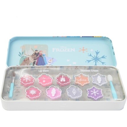 Lip Smacker Frozen Lip & Face Color Tin Красочный безопасный в использовании подарочный набор для макияжа для детей, Markwins
Lip Smacker Frozen Lip & Face Color Tin Красочный безопасный в использовании подарочный набор для макияжа для детей, Markwins