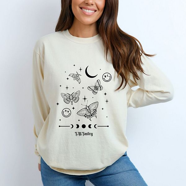 SWSmiley witchy moth - женская футболка с длинным рукавом и принтом, окрашенная в процессе пошива Simply Sage Market, Зеленый, SWSmiley witchy moth - женская футболка с длинным рукавом и принтом, окрашенная в процессе пошива Simply Sage Market
SWSmiley witchy moth - женская футболка с длинным рукавом и принтом, окрашенная в процессе пошива Simply Sage Market, Зеленый, SWSmiley witchy moth - женская футболка с длинным рукавом и принтом, окрашенная в процессе пошива Simply Sage Market