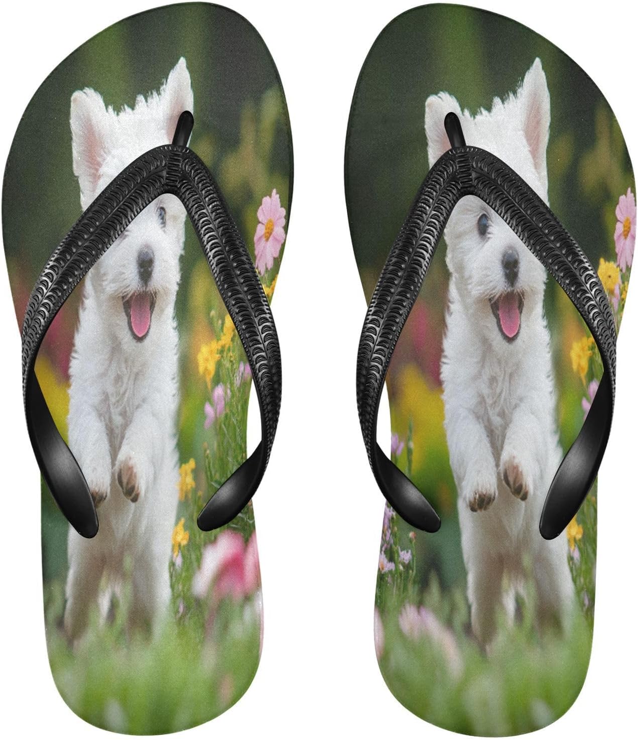 Вестик Щенок Цветочные Вьетнамки для Пляжа, Душа, Резиновые Нескользящие Летние Сандалии для Мужчин и Женщин Sinestour, Westie Puppy Colorful Flowers
Вестик Щенок Цветочные Вьетнамки для Пляжа, Душа, Резиновые Нескользящие Летние Сандалии для Мужчин и Женщин Sinestour, Westie Puppy Colorful Flowers