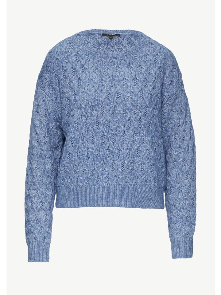 Вязаный свитер цвета 55W6_blue comma
Вязаный свитер цвета 55W6_blue comma