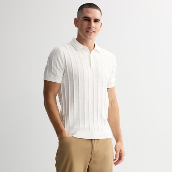 Мужская короткорукавная текстурированная поло-водолазка Apt. 9, бежевый
Мужская короткорукавная текстурированная поло-водолазка Apt. 9, бежевый