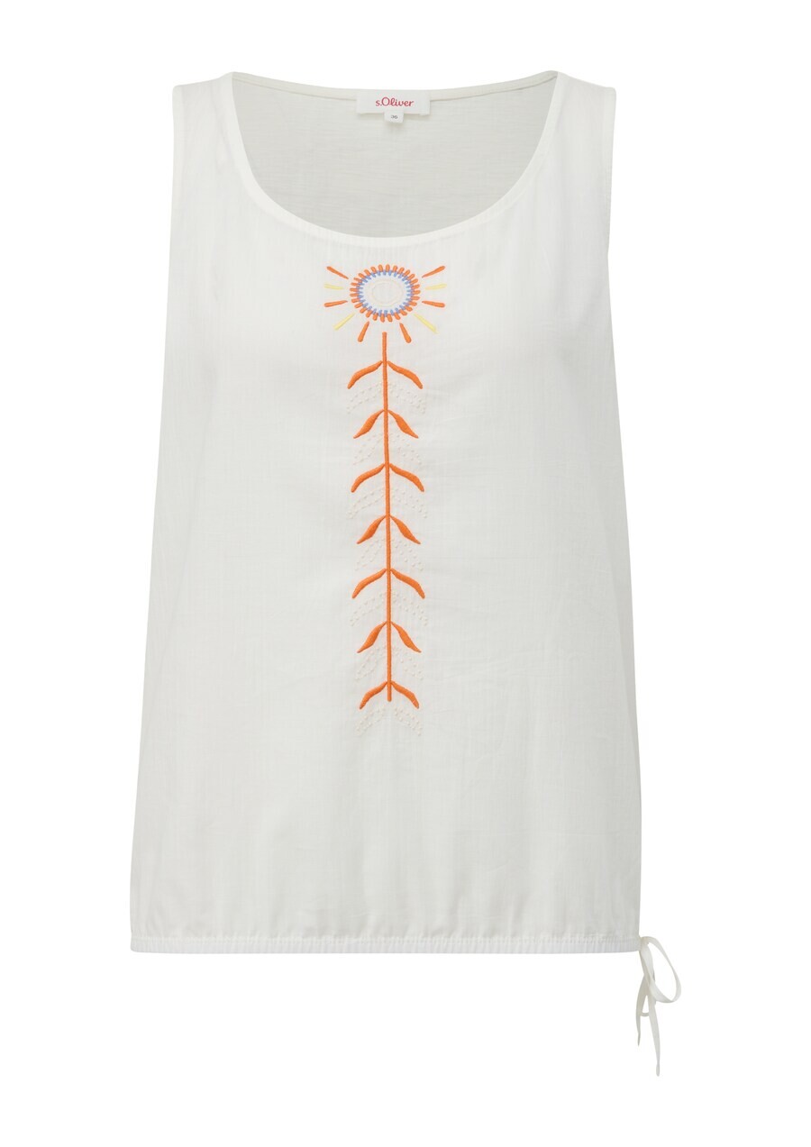 Топ без рукавов s.Oliver Top, экрю
Топ без рукавов s.Oliver Top, экрю